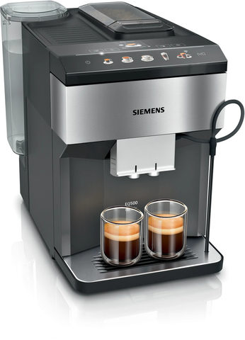 Siemens TP516DX3 EQ.500 classic connect Kaffeevollautomat edelstahl / schwarz