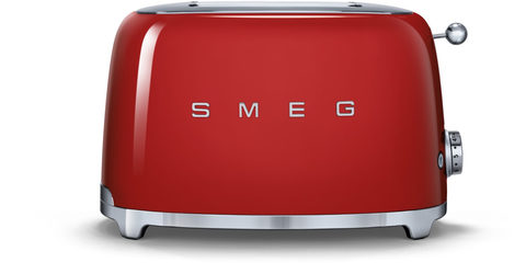SMEG 2 Schlitz Toaster 50‘s Retro Style Rot TSF01RDEU rot