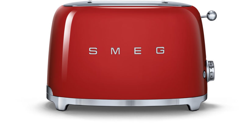 SMEG 2 Schlitz Toaster 50‘s Retro Style Rot TSF01RDEU rot