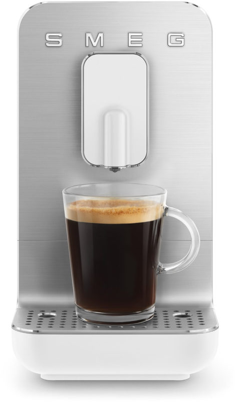 SMEG BCC11WHMEU Kompakt-Kaffeevollautomat Weiß-Matt