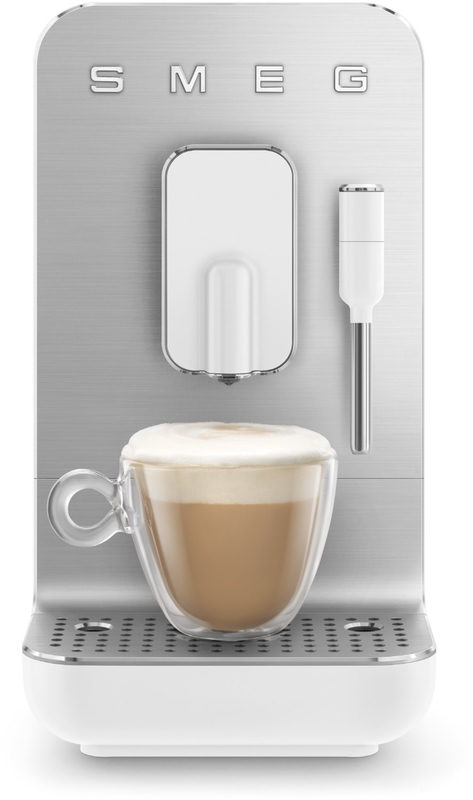 SMEG BCC12WHMEU Kompakt-Kaffeevollautomat mit Dampffunktion weiß