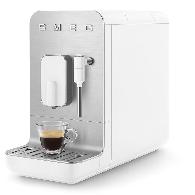 SMEG BCC12WHMEU Kompakt-Kaffeevollautomat mit Dampffunktion weiß, Bild 2
