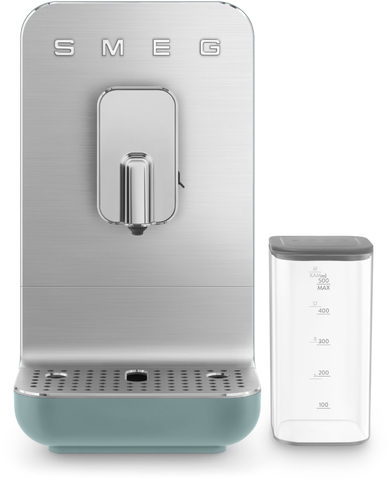 BCC13EGMEU Kaffee-Vollautomat emerald green-matt, Milchbehälter, Latte Macchiato/Cappuccino, 19 bar, 1,4 l