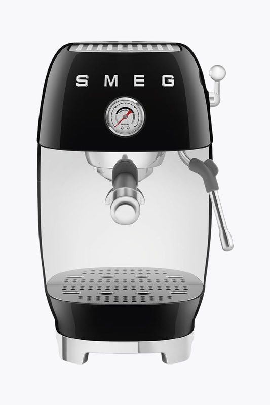 SMEG ECF03BLEU 50's Style Premium-Siebträger-Espressomaschine Schwarz, Bild 3