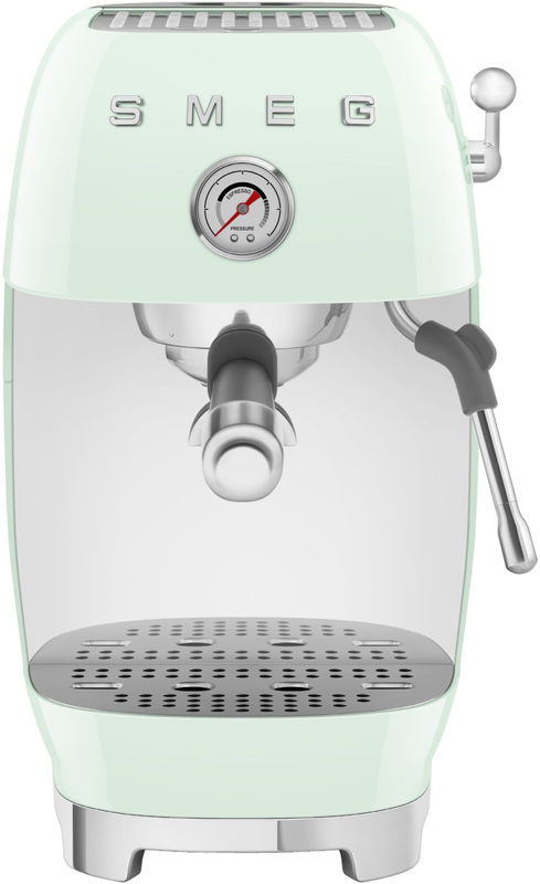 SMEG ECF03PGEU 50's Style Premium-Siebträger-Espressomaschine Pastellgrün, Bild 2