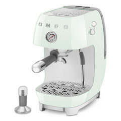 SMEG ECF03PGEU 50's Style Premium-Siebträger-Espressomaschine Pastellgrün