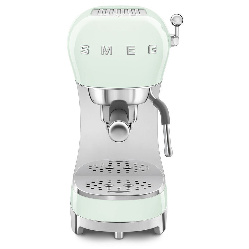 SMEG Espresso-Kaffeemaschine 50s Retro Style Pastellgruen ECF02PGEU hellgrün