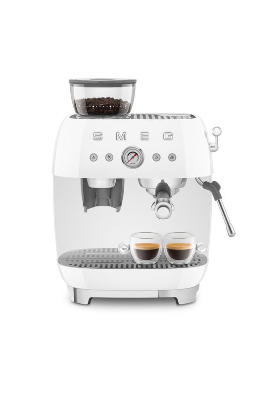 Smeg Espressomaschine EGF03CREU mit integrierter Kaffeemühle, Bild 2