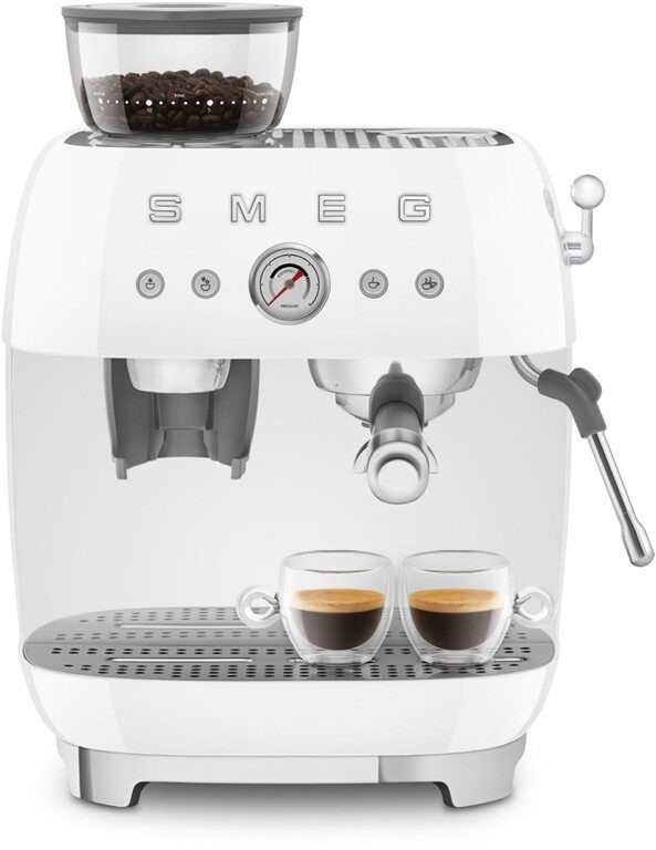 Smeg Espressomaschine EGF03CREU mit integrierter Kaffeemühle, Bild 3