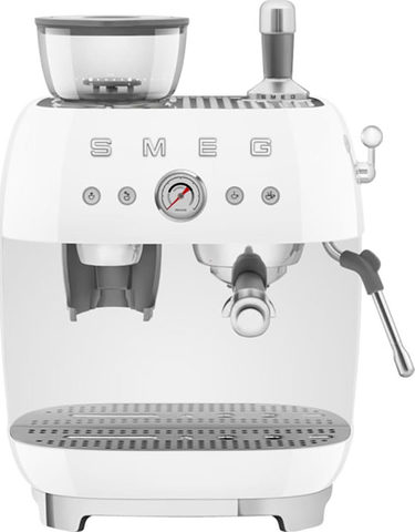 Smeg Espressomaschine EGF03CREU mit integrierter Kaffeemühle