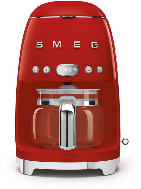 SMEG Filterkaffeemaschine 50s Retro Style Rot DCF02RDEU rot