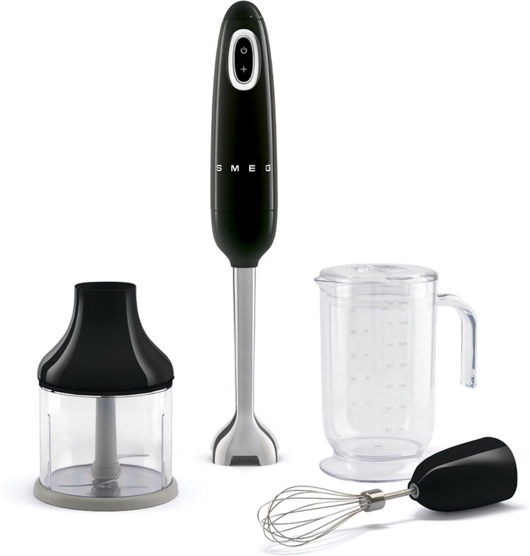 SMEG HBF03BLEU 50s Style Stabmixer Schwarz, Bild 2