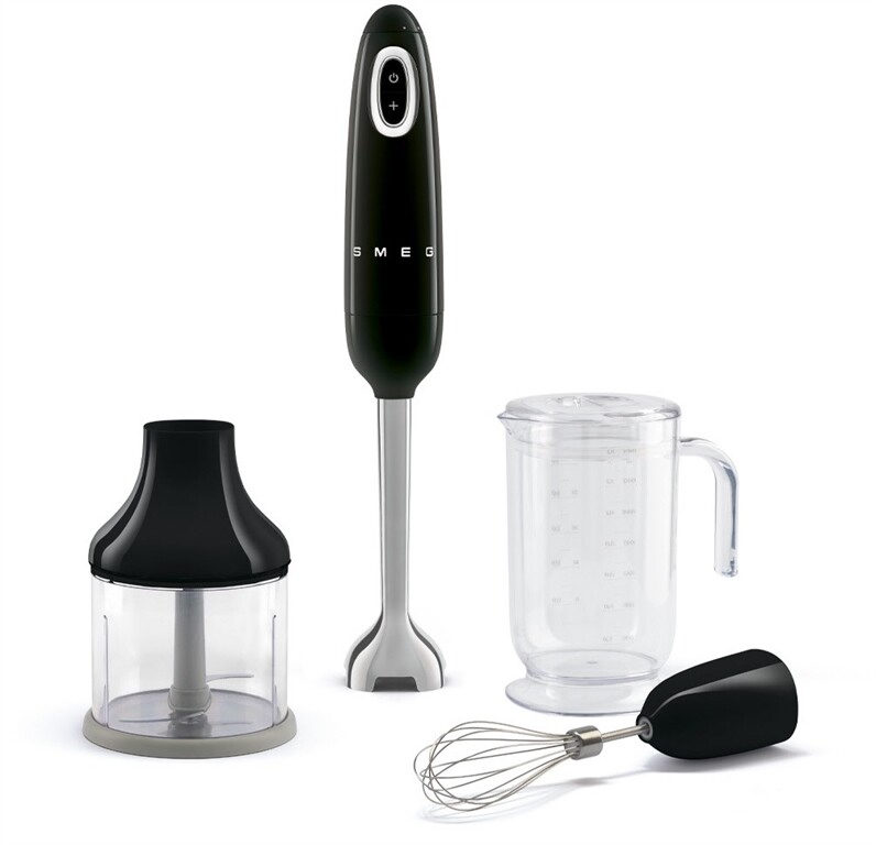 SMEG HBF03BLEU 50s Style Stabmixer Schwarz, Bild 3