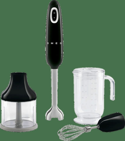 SMEG HBF03BLEU 50s Style Stabmixer Schwarz
