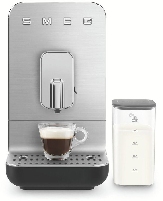 SMEG Kaffeevollautomat COLLEZION BCC13BLMEU Schwarz/Matt schwarz