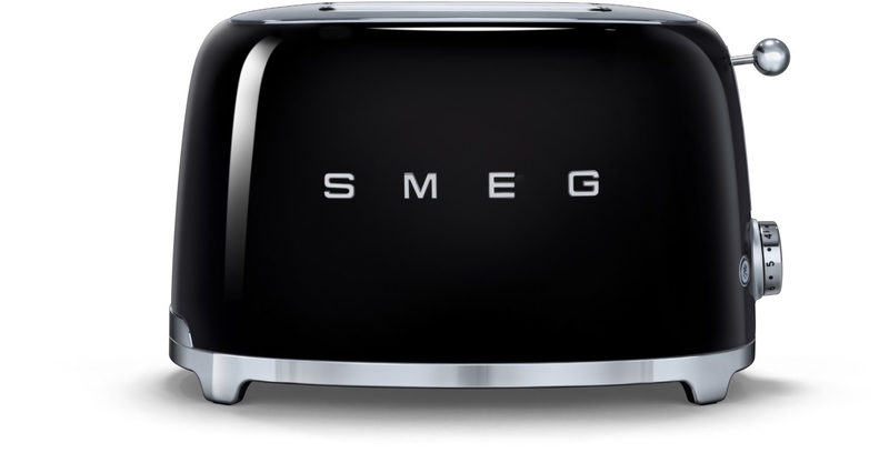 SMEG TSF01BLEU 50s Style Toaster Schwarz