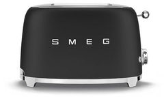 SMEG TSF01BLMEU 50s Style Toaster Matt-Schwarz
