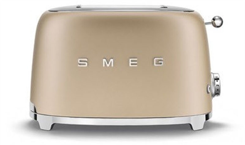 SMEG TSF01CHMEU 50s Style 4 Scheiben Toaster Champagner-Matt, Bild 3