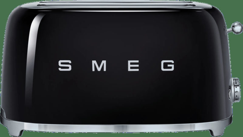 SMEG TSF02BLEU 50s Style 4 Scheiben Langschlitz Toaster Schwarz, Bild 2