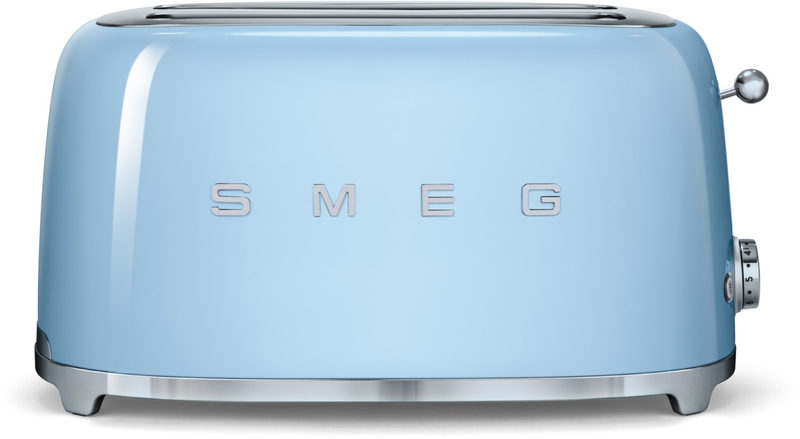 SMEG TSF02PBEU 50s Style 4 Scheiben Langschlitz Toaster Pastellblau