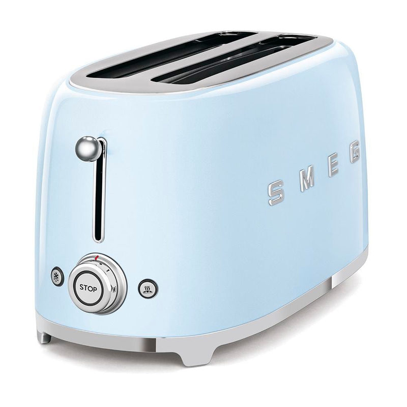 SMEG TSF02PBEU 50s Style 4 Scheiben Langschlitz Toaster Pastellblau, Bild 2
