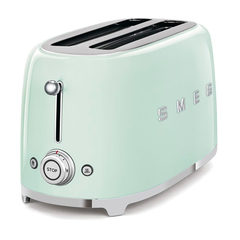SMEG TSF02PGEU 50s Style 4 Scheiben Langschlitz Toaster Pastellgrün