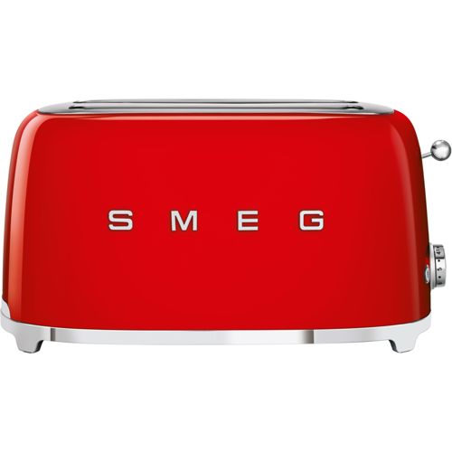 SMEG TSF02RDEU 50s Style 4 Scheiben Langschlitz Toaster Rot, Bild 3