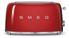 SMEG TSF02RDEU 50s Style 4 Scheiben Langschlitz Toaster Rot