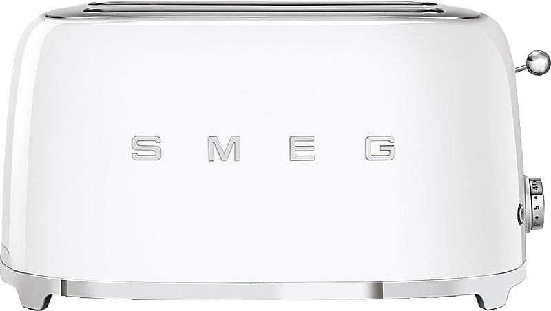 SMEG TSF02WHEU 50s Style 4 Scheiben Langschlitz Toaster Weiß, Bild 4