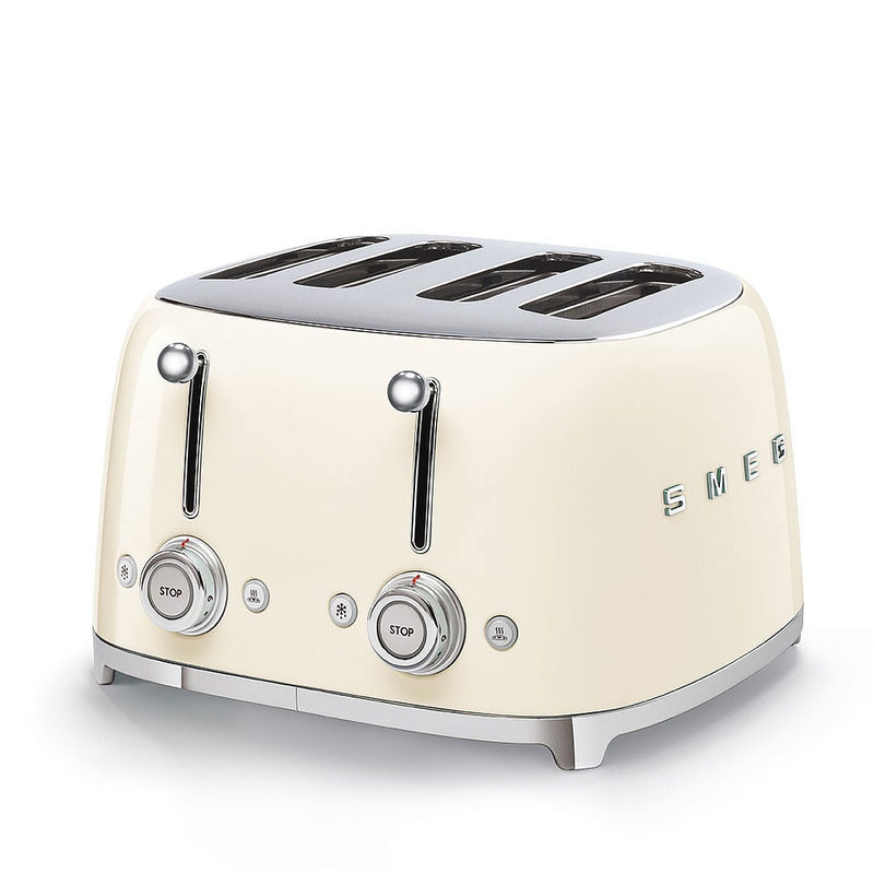 SMEG TSF03CREU 50s Style 4 Scheiben Toaster Creme, Bild 2