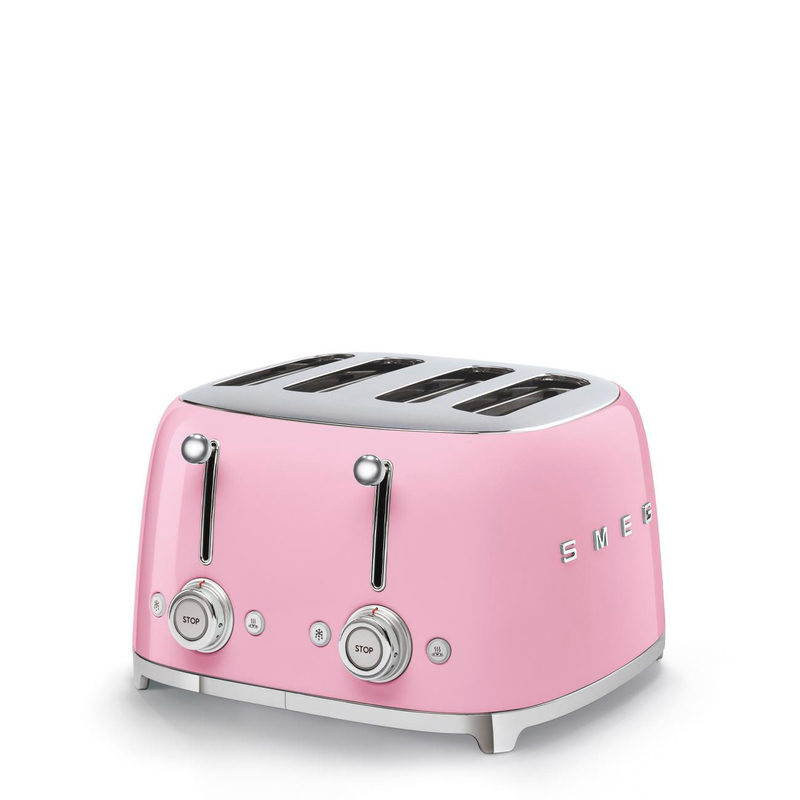SMEG TSF03PKEU 50s Style 4 Scheiben Toaster Cadillac Pink, Bild 2