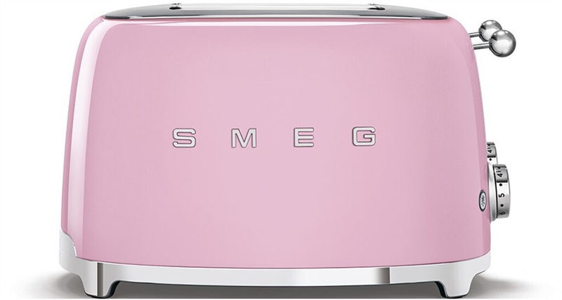 SMEG TSF03PKEU 50s Style 4 Scheiben Toaster Cadillac Pink, Bild 3