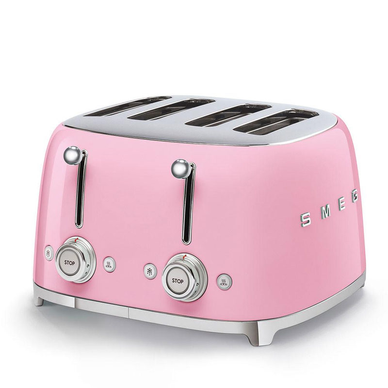 SMEG TSF03PKEU 50s Style 4 Scheiben Toaster Cadillac Pink, Bild 5