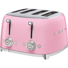 SMEG TSF03PKEU 50s Style 4 Scheiben Toaster Cadillac Pink