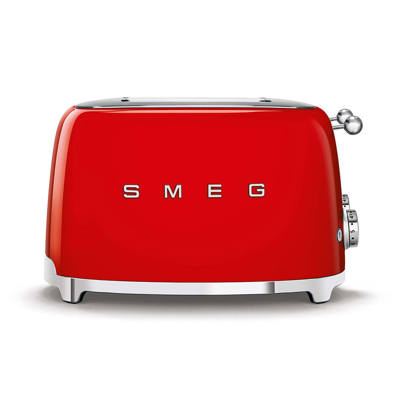 Smeg TSF03RDEU Toaster 4 Scheibe(n) Rot 2000 W