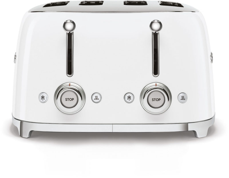 SMEG TSF03WHEU 50s Style 4 Scheiben Toaster Weiß, Bild 3