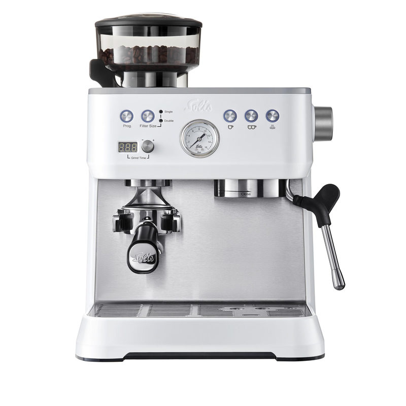 Solis Grind&Infuse PERFETTA (Typ 1019) Espressomaschine mit Mahlwerk + Milchaufschäumer, Bild 2