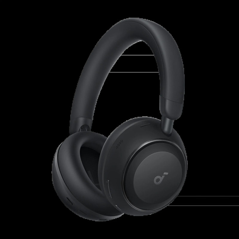soundcore Space 2 Bluetooth Over-Ear Kopfhörer, Noise Cancelling; schwarz, Bild 2