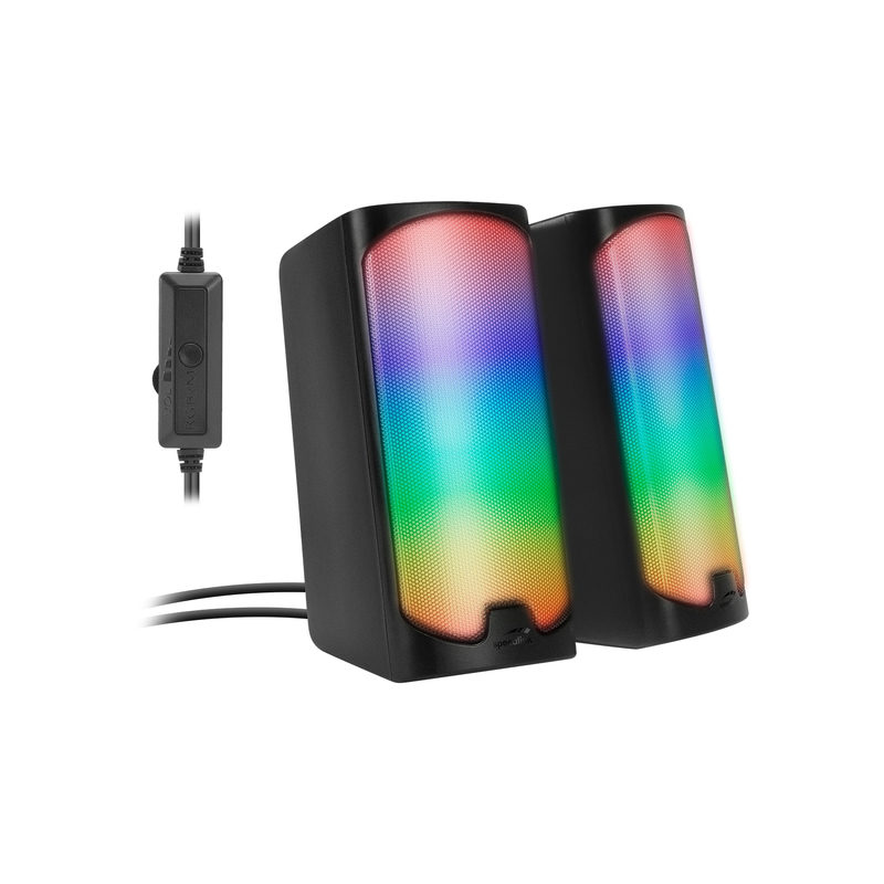 SPEEDLINK TONOS RGB Gaming Stereo Speaker, black - Neu, Bild 3