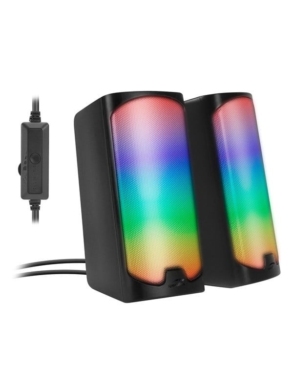 SPEEDLINK TONOS RGB Gaming Stereo Speaker, black - Neu, Bild 4
