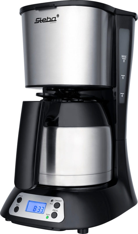 Steba Filterkaffeemaschine KM F3 THERMO 1 l Kaffeekanne Permanentfilter 1x4