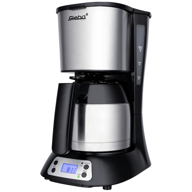 Steba Filterkaffeemaschine KM F3 THERMO 1 l Kaffeekanne Permanentfilter 1x4, Bild 4