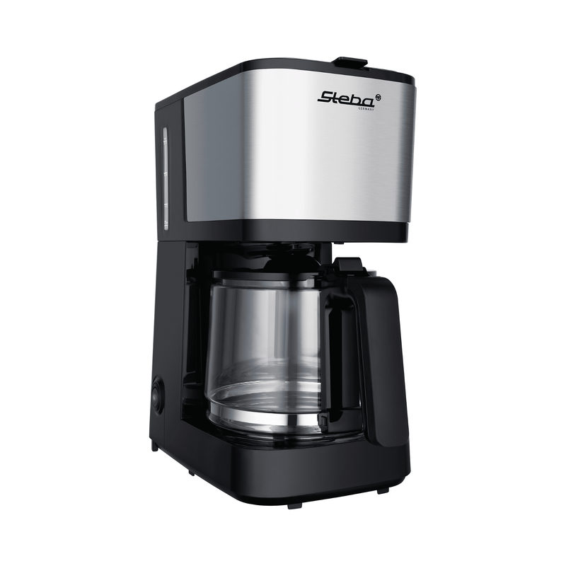 Steba Km F2 Kaffeemaschine Silber, Schwarz Fassungsvermögen Tassen=10 Glaskanne, Bild 2