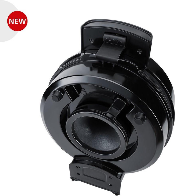 Steba WE 20 Volcano Waffeleisen schwarz/silber, Bild 3