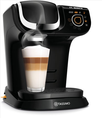 TASSIMO Kapselmaschine My Way 2 TAS6502, mit Wasserfilter BRITA MAXTRA, Personalisierung, über 70 Getränke