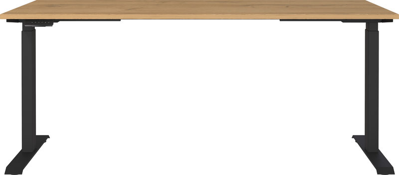 Tchibo Höhenverstellbarer Schreibtisch »Lissabon« - 180x80x120cm - schwarz, Bild 3