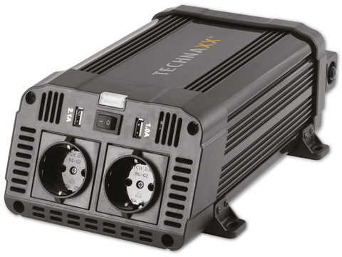 Technaxx Wechselrichter TE16 1200W 12 V/DC - 230 V/AC