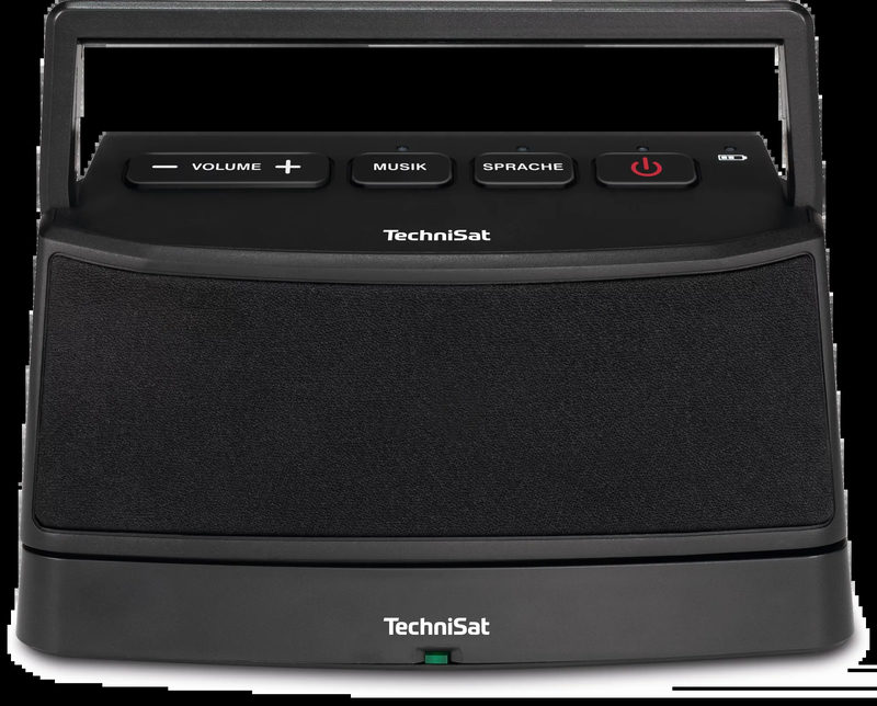 TechniSat ISIBOX 1, schwarz Docking Lautsprecher AUX, tragbar Schwarz, Bild 3