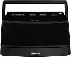 TechniSat ISIBOX 1, schwarz Docking Lautsprecher AUX, tragbar Schwarz