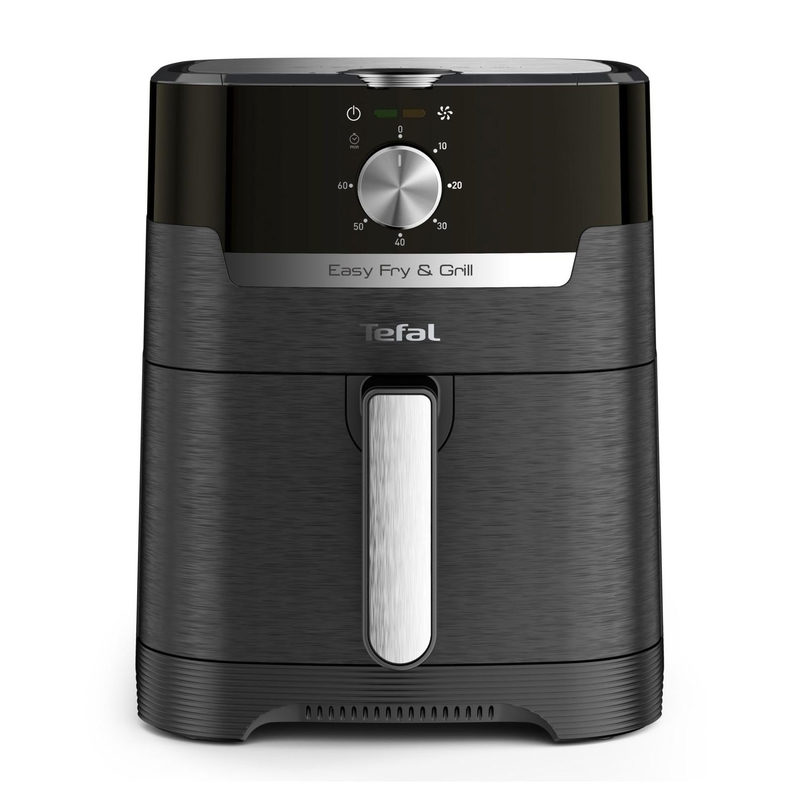Tefal Heißluftfritteuse Easy Fry & Grill Classic 1550 W für 6 Portionen, einstellbare Zeit und Temperatur,